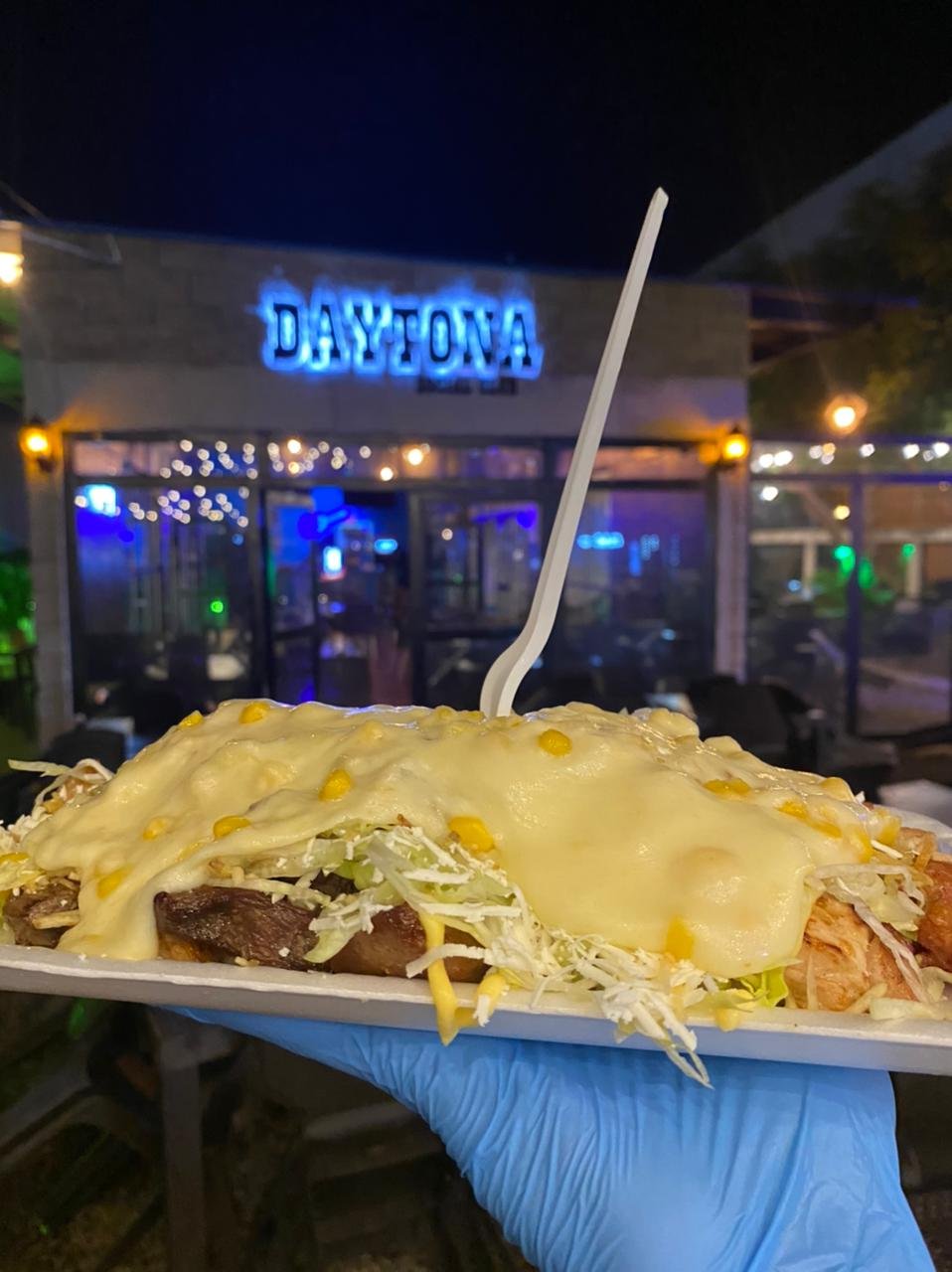 Chuzo desgranado De Pollo